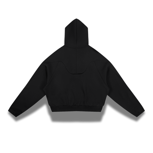 Essential over-size hoodie - black (PRE-ORDER)