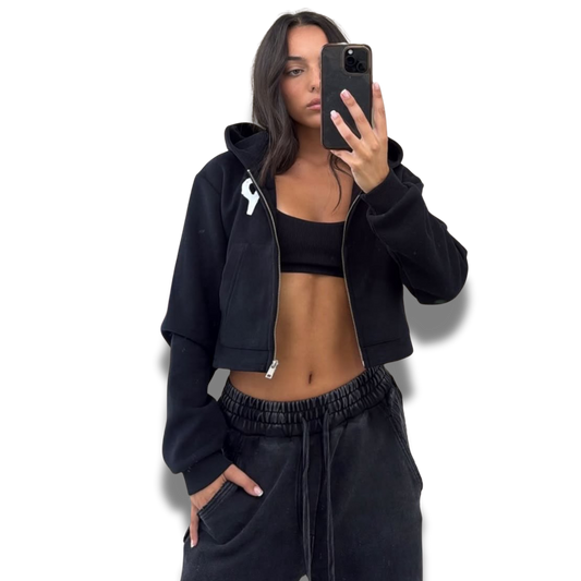 Essential cropped hoodie (PRE-ORDER)