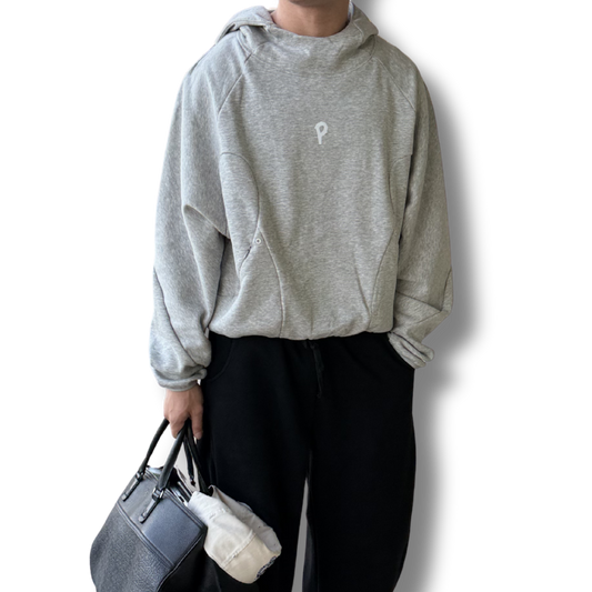 Essential over-size hoodie - Grey (PRE-ORDER)