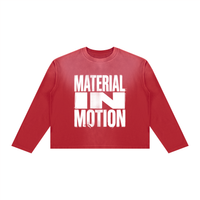 Unisex Sunfade Boxy Long Sleeve T-Shirt